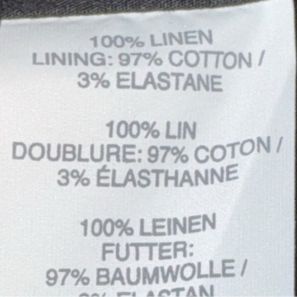 J.Crew NWOT Women’s Linen Blend Blazer Size 12 Navy Tailored Single-Button - Picture 10 of 16